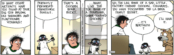 Get Fuzzy on Friday December 18, 2009 Comic Strip