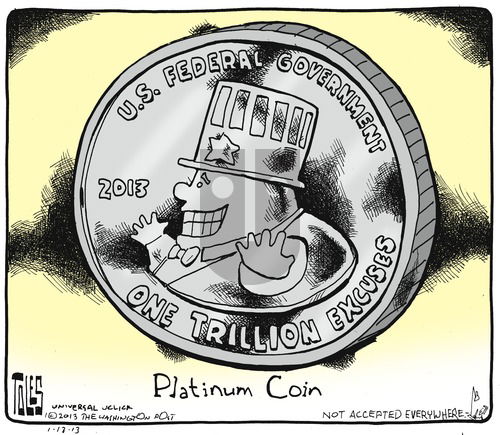 Tom Toles on Sunday January 13, 2013 Comic Strip