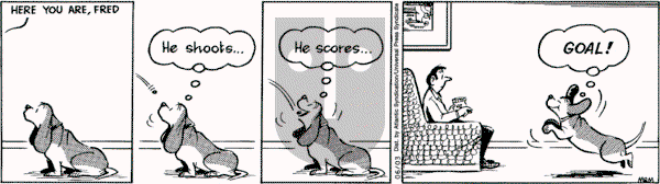 Fred Basset - Saturday June 3, 2006 Comic Strip