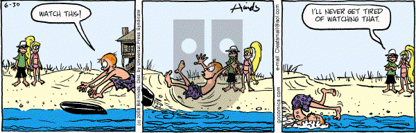 Cleats - Monday June 30, 2008 Comic Strip