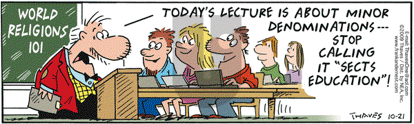 Frank and Ernest on Wednesday October 21, 2009 Comic Strip
