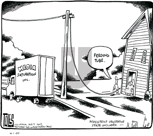 Tom Toles on Saturday January 1, 2005 Comic Strip