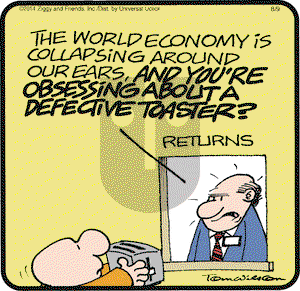 Ziggy on Saturday August 9, 2014 Comic Strip