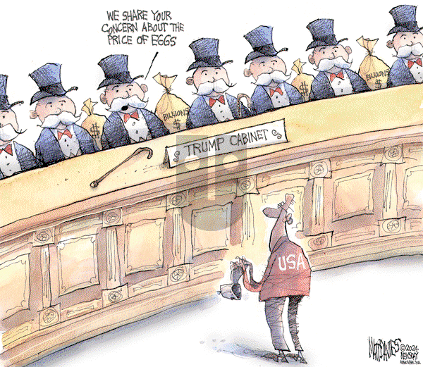 Matt Davies - Friday December 6, 2024 Comic Strip