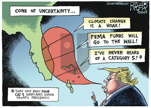 Rob Rogers on Wednesday September 4, 2019 Comic Strip