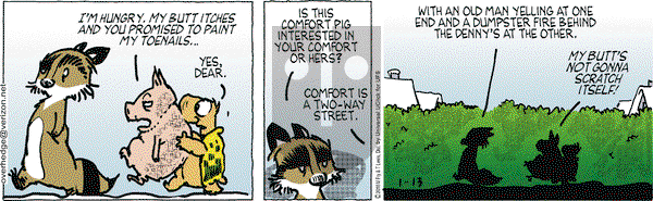 Over the Hedge on Wednesday January 13, 2016 Comic Strip