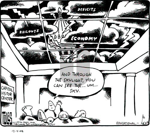 Tom Toles on Thursday December 4, 2008 Comic Strip