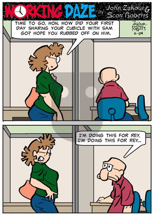 Working Daze on Saturday May 24, 2025 Comic Strip