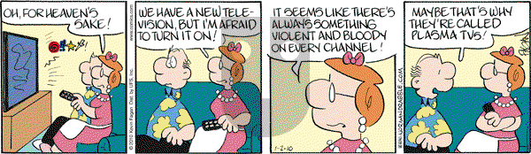 Drabble on Saturday January 2, 2010 Comic Strip