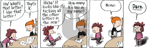Cul de Sac on Monday March 10, 2025 Comic Strip