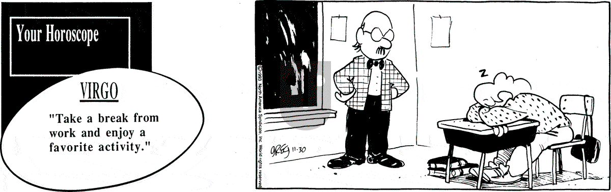 Luann - Tuesday November 30, 1993 Comic Strip