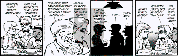 Doonesbury on Saturday September 30, 1989 Comic Strip