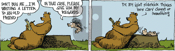 The Grizzwells on Friday October 18, 2013 Comic Strip