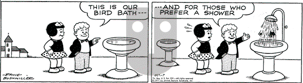 Nancy on Thursday October 7, 1971 Comic Strip
