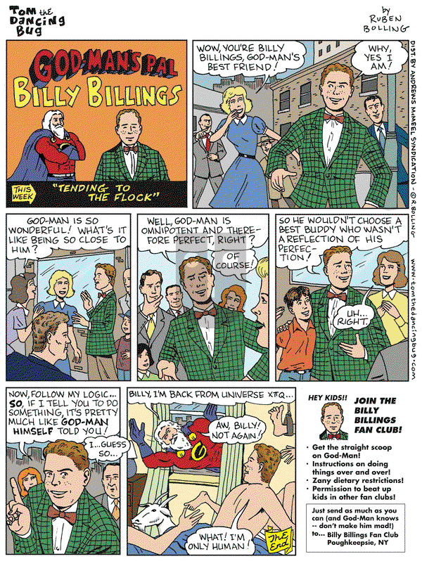 Tom the Dancing Bug on Friday September 4, 2020 Comic Strip