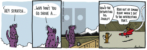 Overboard on Thursday April 22, 2010 Comic Strip