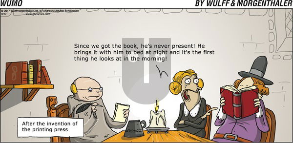 WuMo on Sunday September 17, 2017 Comic Strip