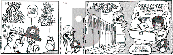 Over the Hedge on Monday June 28, 2004 Comic Strip