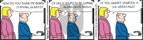 The Born Loser on Monday October 1, 2018 Comic Strip