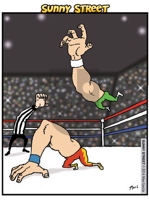 Sunny Street on Wednesday February 5, 2014 Comic Strip
