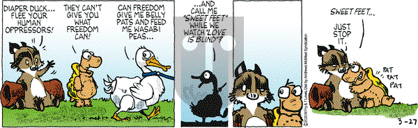 Over the Hedge on Friday March 27, 2020 Comic Strip