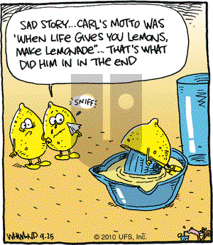Reality Check on Saturday September 25, 2010 Comic Strip
