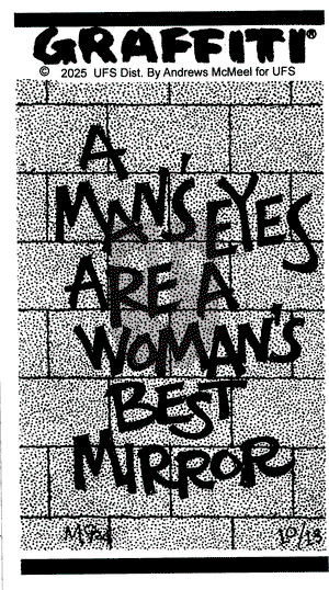 Graffiti on Monday October 13, 2025 Comic Strip