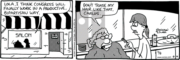 Lola on Thursday April 5, 2007 Comic Strip