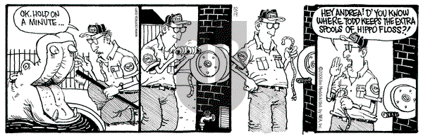 Monty on Thursday October 19, 2006 Comic Strip