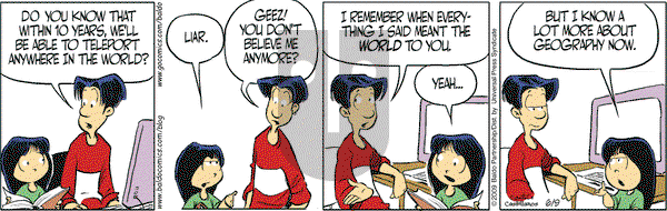 Baldo on Tuesday June 9, 2009 Comic Strip