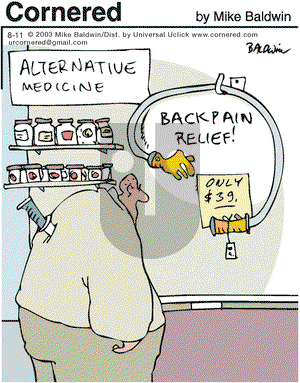 Cornered on Thursday August 11, 2011 Comic Strip