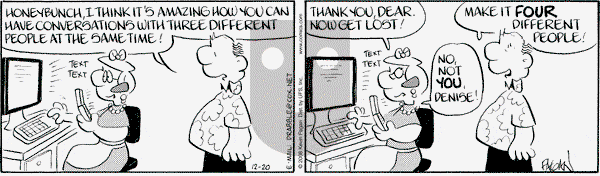 Drabble on Saturday December 20, 2008 Comic Strip