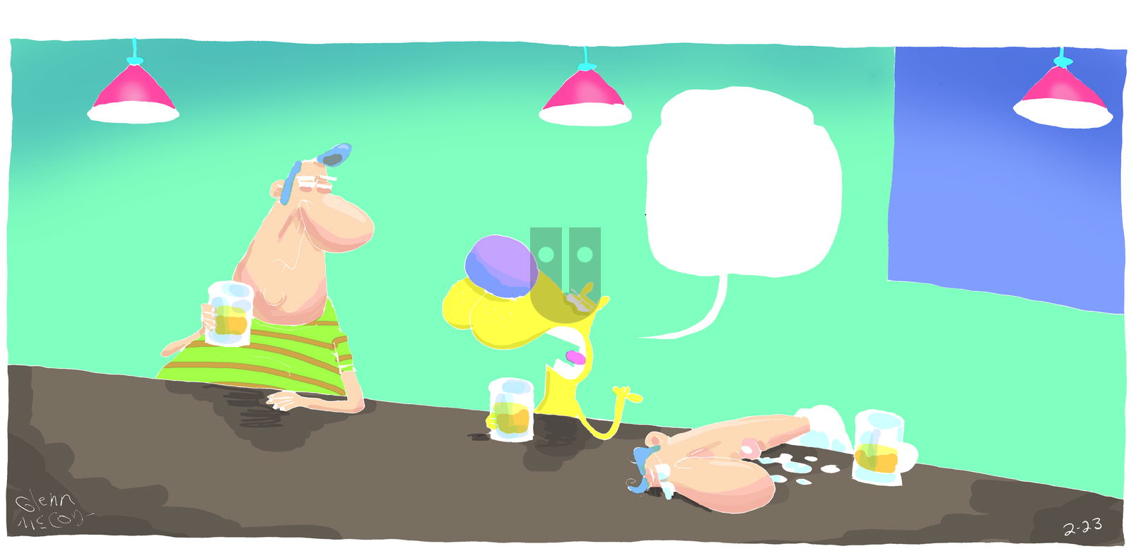 The Duplex on Sunday February 23, 2014 Comic Strip