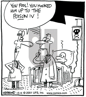 Reality Check on Tuesday December 11, 2001 Comic Strip