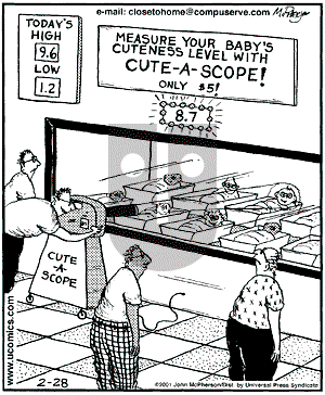 Close to Home - Wednesday February 28, 2001 Comic Strip