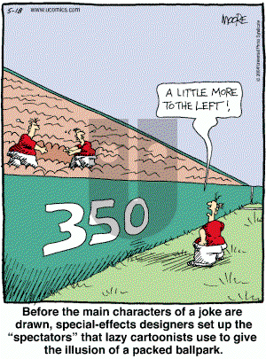 In the Bleachers - Tuesday May 18, 2004 Comic Strip