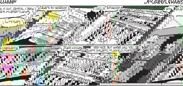 Luann on Sunday April 6, 2008 Comic Strip