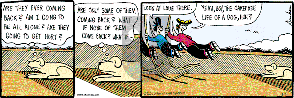 Overboard on Friday August 3, 2001 Comic Strip