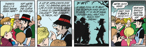 Doonesbury on Wednesday May 8, 2002 Comic Strip