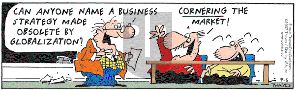 Frank and Ernest - Wednesday September 5, 2007 Comic Strip