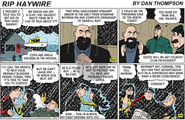 Rip Haywire on Sunday February 23, 2020 Comic Strip