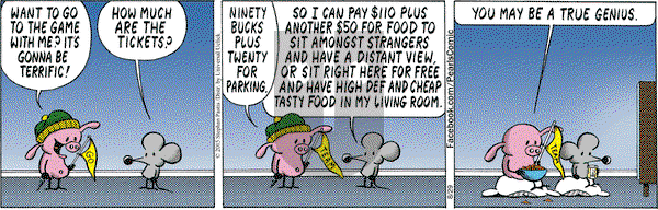 Pearls Before Swine on Saturday August 29, 2015 Comic Strip