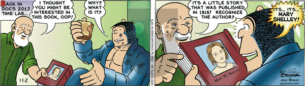 Alley Oop on Saturday November 2, 2013 Comic Strip