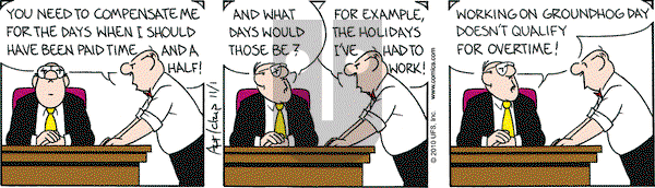 The Born Loser on Monday November 1, 2010 Comic Strip