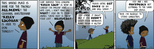 The Boondocks on Thursday April 20, 2006 Comic Strip