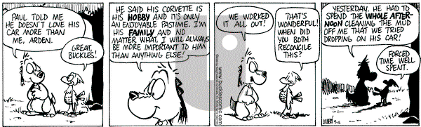 Buckles on Saturday September 20, 2025 Comic Strip