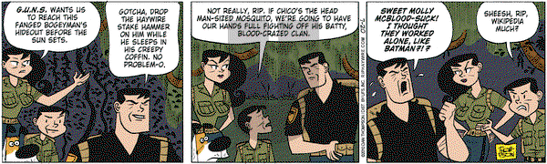 Rip Haywire - Tuesday July 20, 2010 Comic Strip