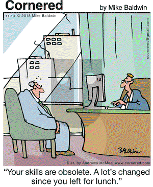 Cornered on Monday November 19, 2018 Comic Strip