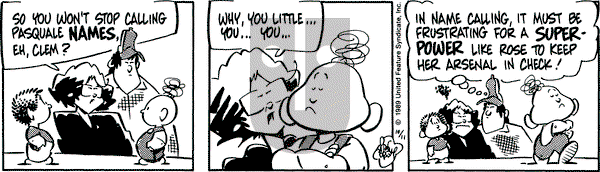 Rose is Rose on Wednesday October 11, 1989 Comic Strip