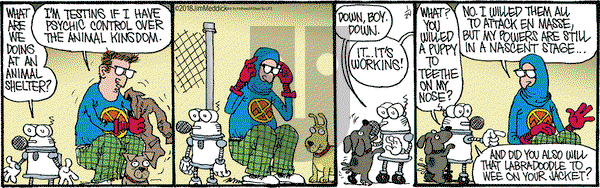 Monty on Wednesday January 24, 2018 Comic Strip